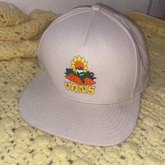 Vans Other - Vans hat Eco Positivity SnapBack Frog and Sunflower